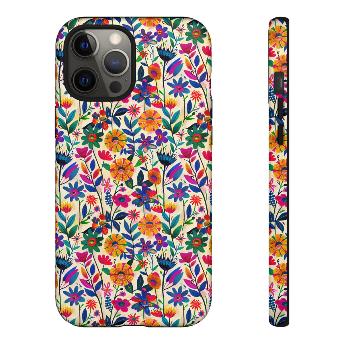 Frida Kahlo's Flower Phone Case – Artistic Elegance for Your Phone 2