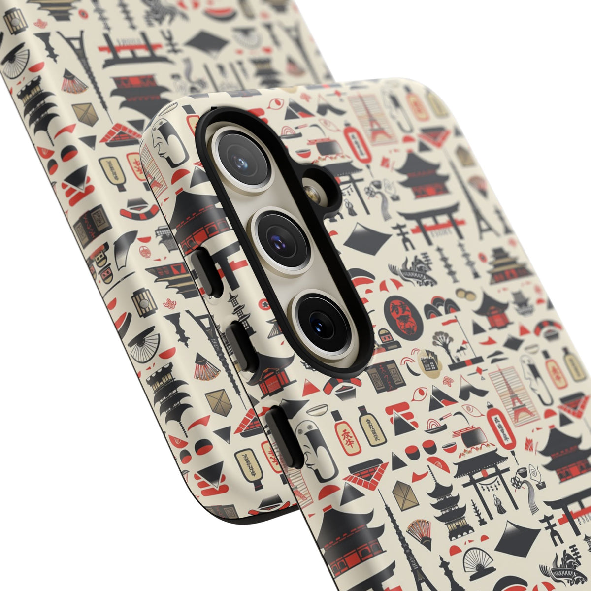 Japanese Pattern Phone Case – Elegant & Timeless Design for Your Phone 010