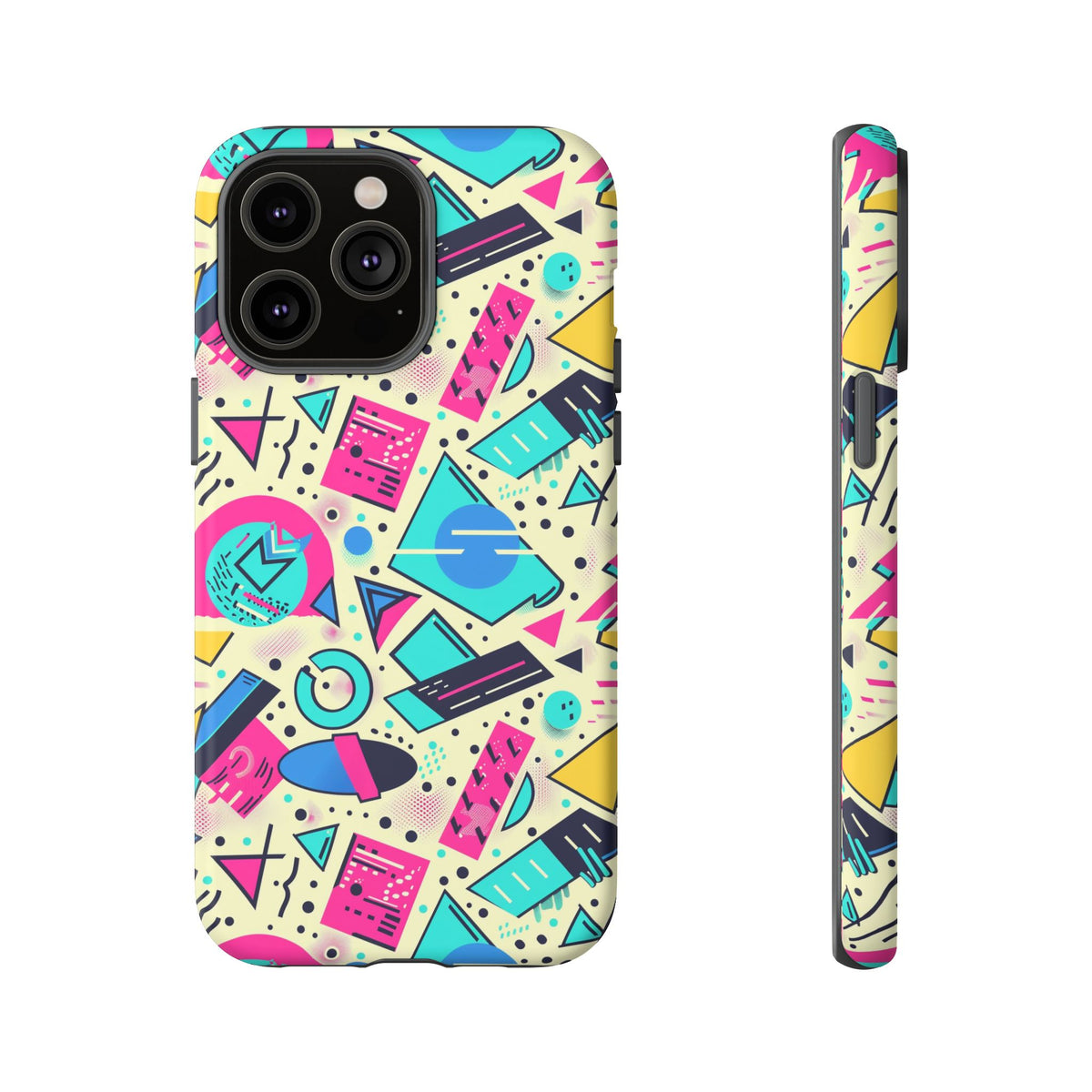 Retro 80s Seamless Phone Case – Vintage Style Meets Modern Protection 087