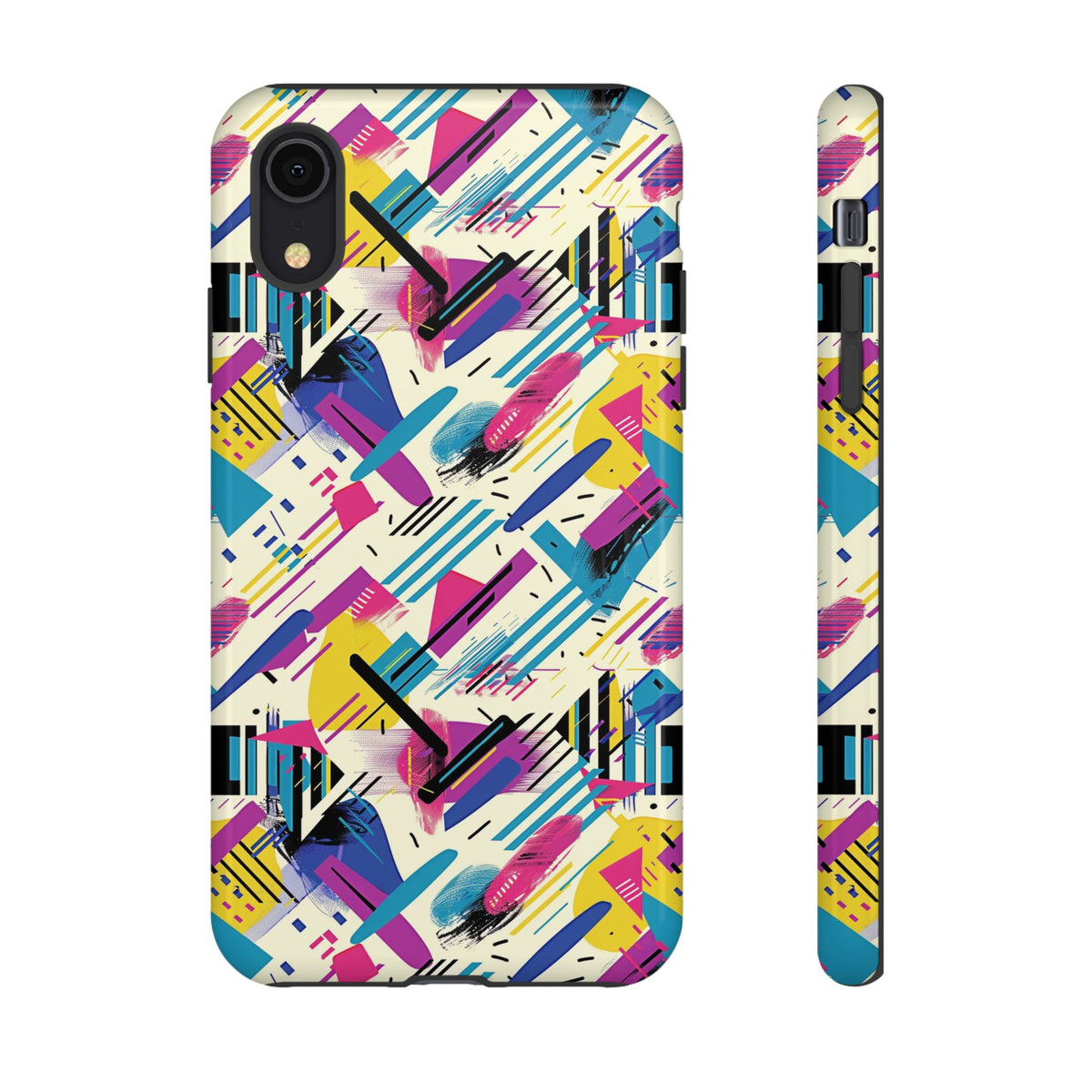 Retro 80s Seamless Phone Case – Vintage Style Meets Modern Protection 134