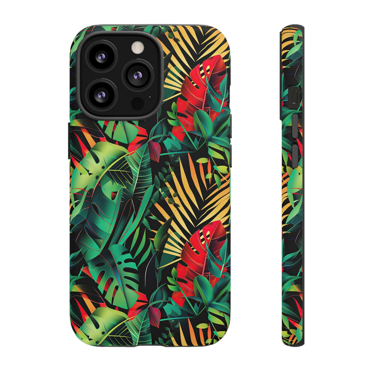 Jungle Collage Phone Case – Vibrant & Durable Nature-Inspired Protection