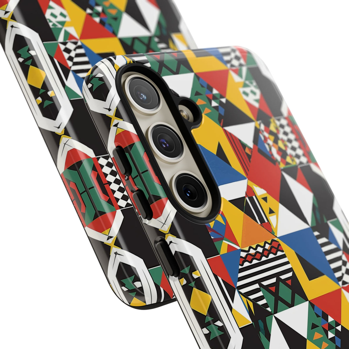 Stylish African Pattern Phone Case – Unique and Vibrant Protection 182