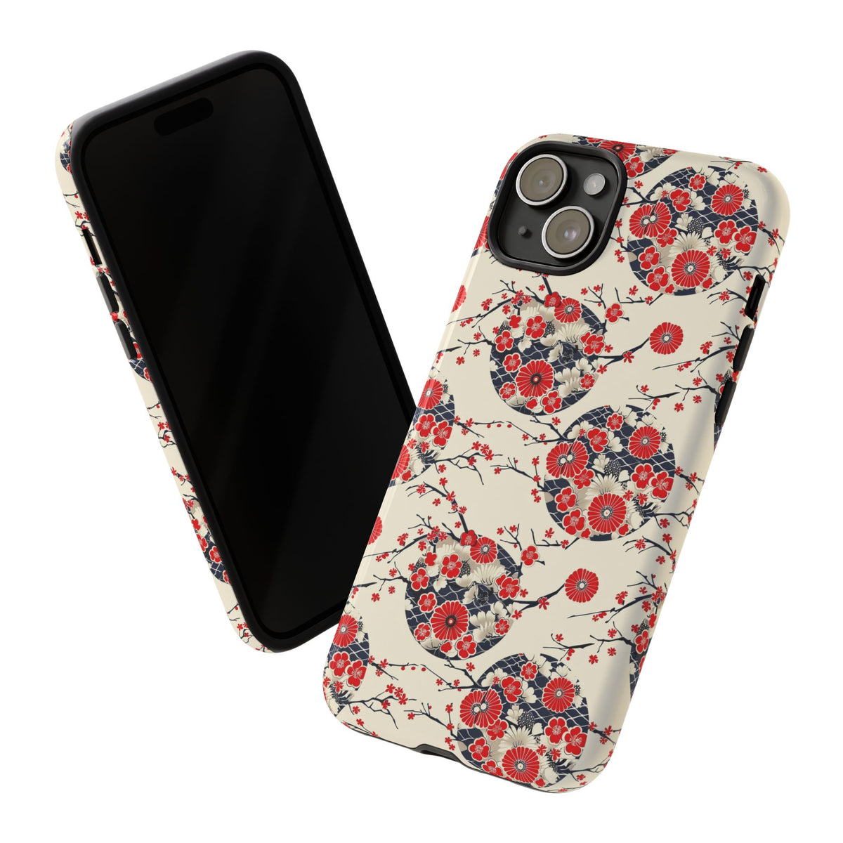 Japanese Pattern Phone Case – Elegant & Timeless Design for Your Phone 138