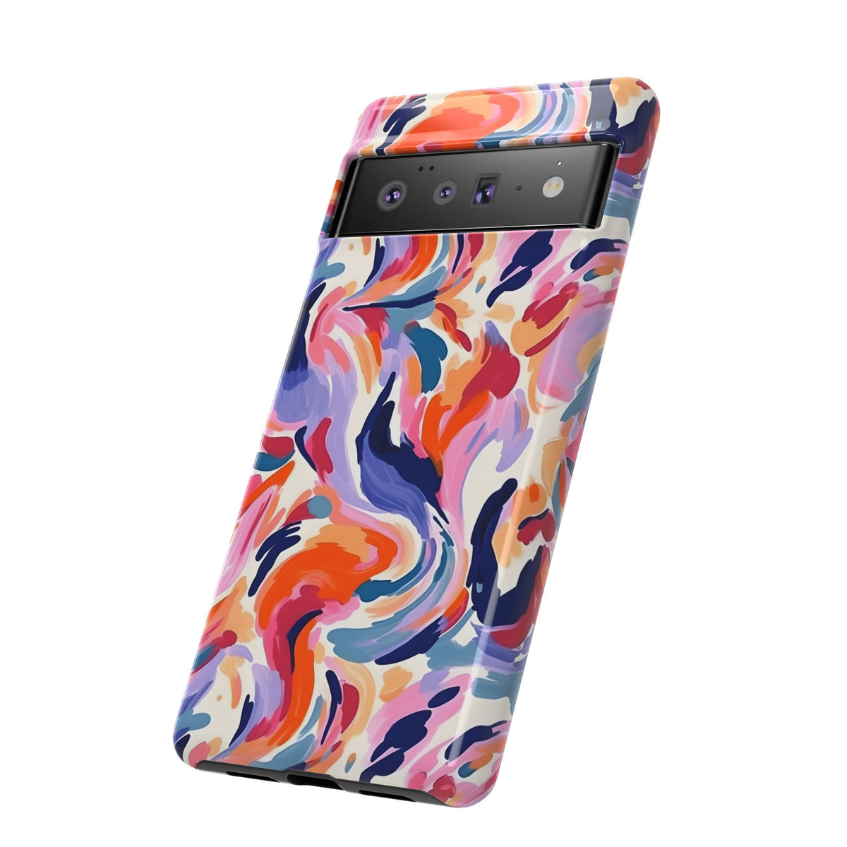 Abstract Painting Design Phone Case – Modern Art-Inspired Phone Cover 3