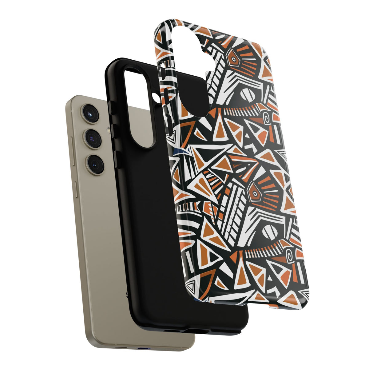 Stylish African Pattern Phone Case – Unique and Vibrant Protection 205