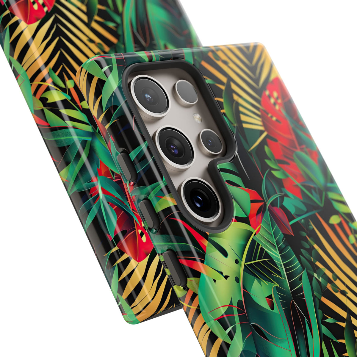 Jungle Collage Phone Case – Vibrant & Durable Nature-Inspired Protection