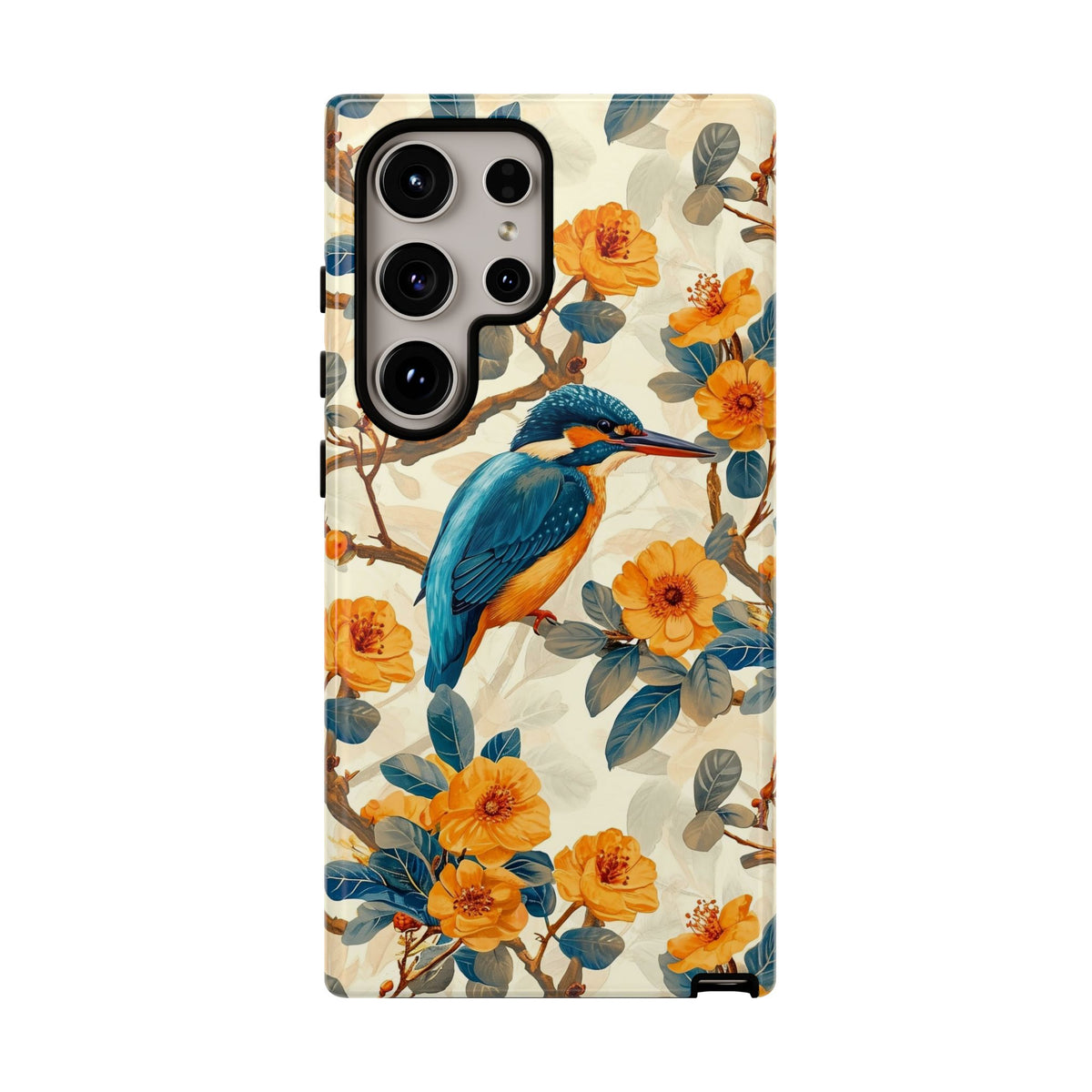 Birds Seamless Pattern Phone Case – Elegant and Timeless Avian Design