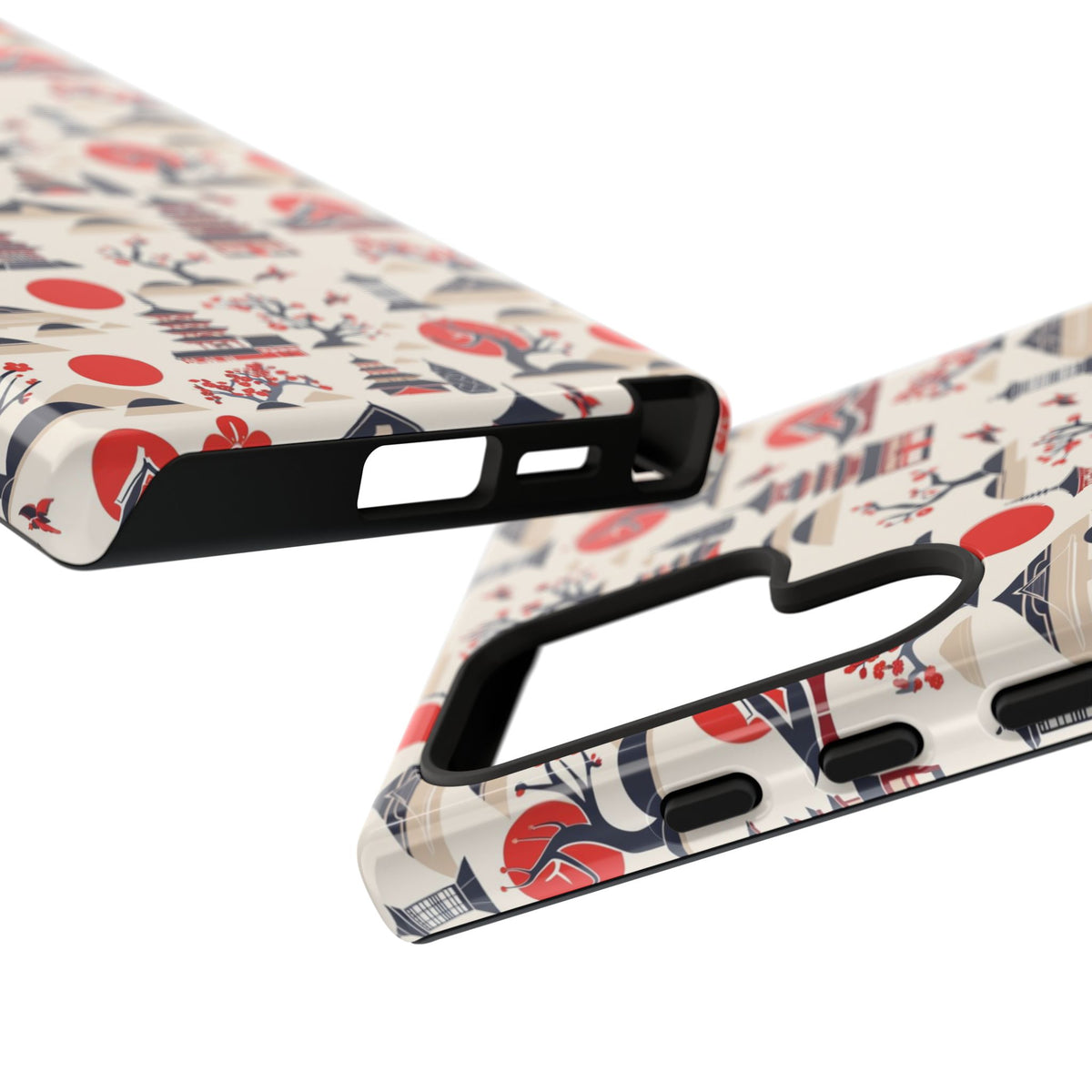 Japanese Pattern Phone Case – Elegant & Timeless Design for Your Phone 013