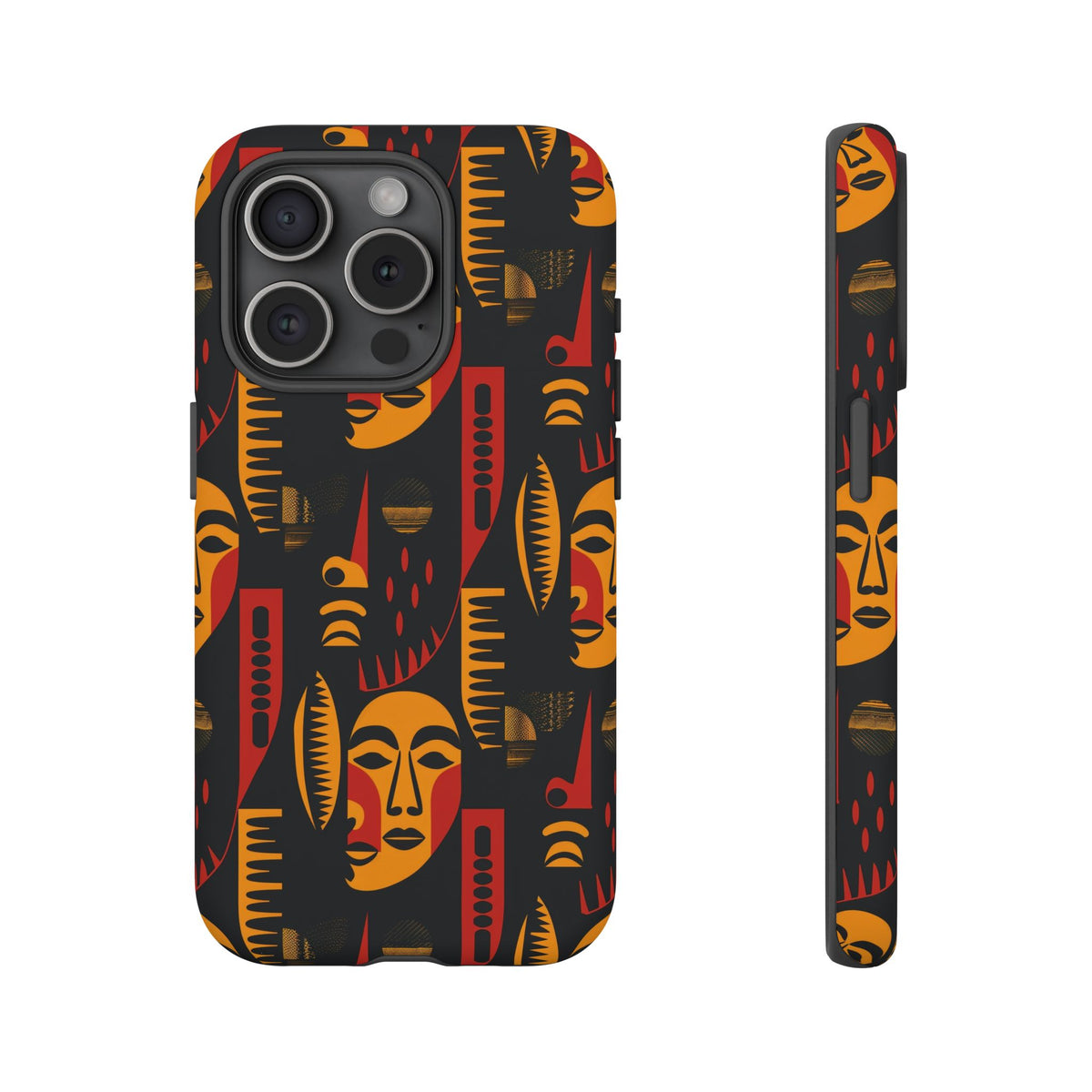 Stylish African Pattern Phone Case – Unique and Vibrant Protection 203