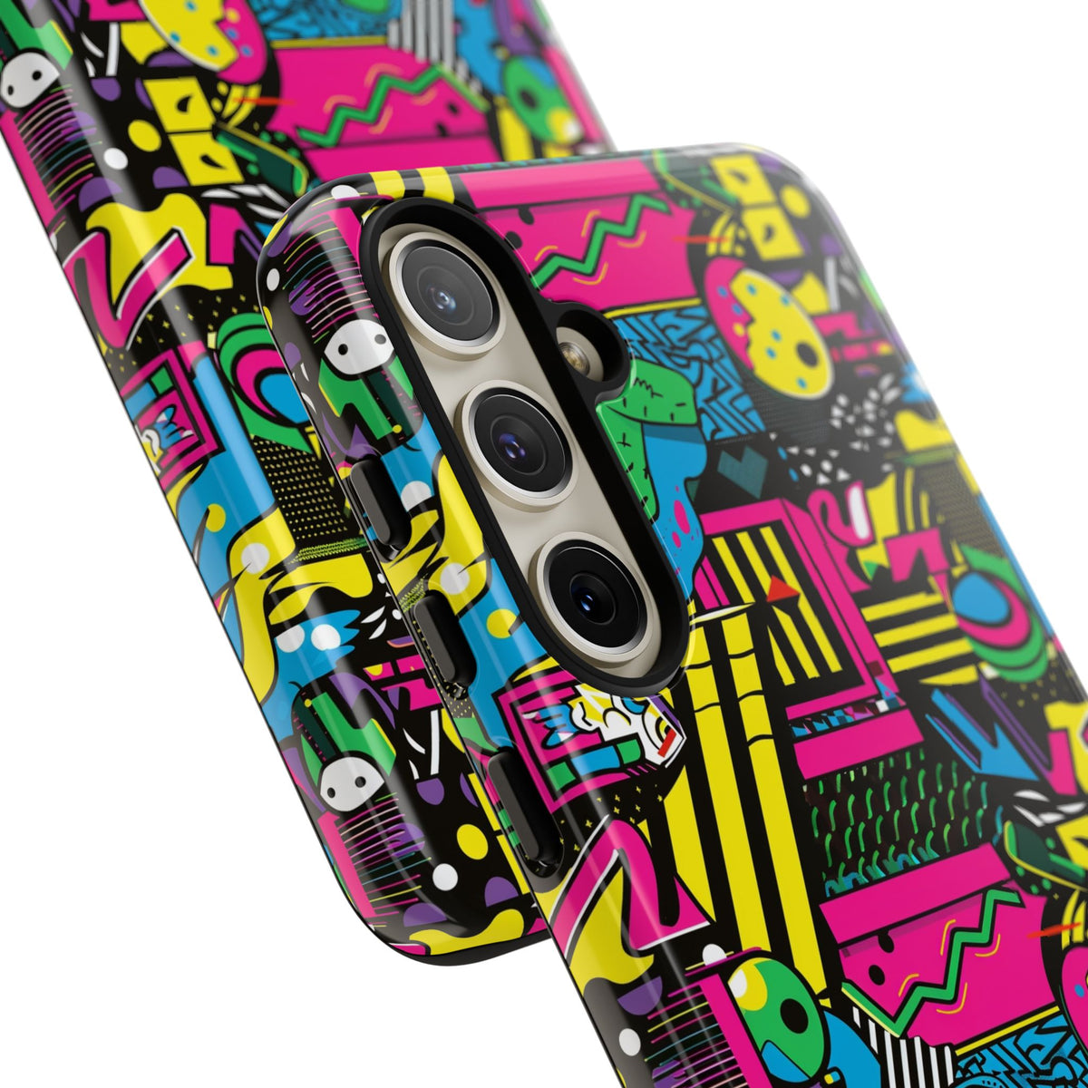 Retro 80s Seamless Phone Case – Vintage Style Meets Modern Protection 146