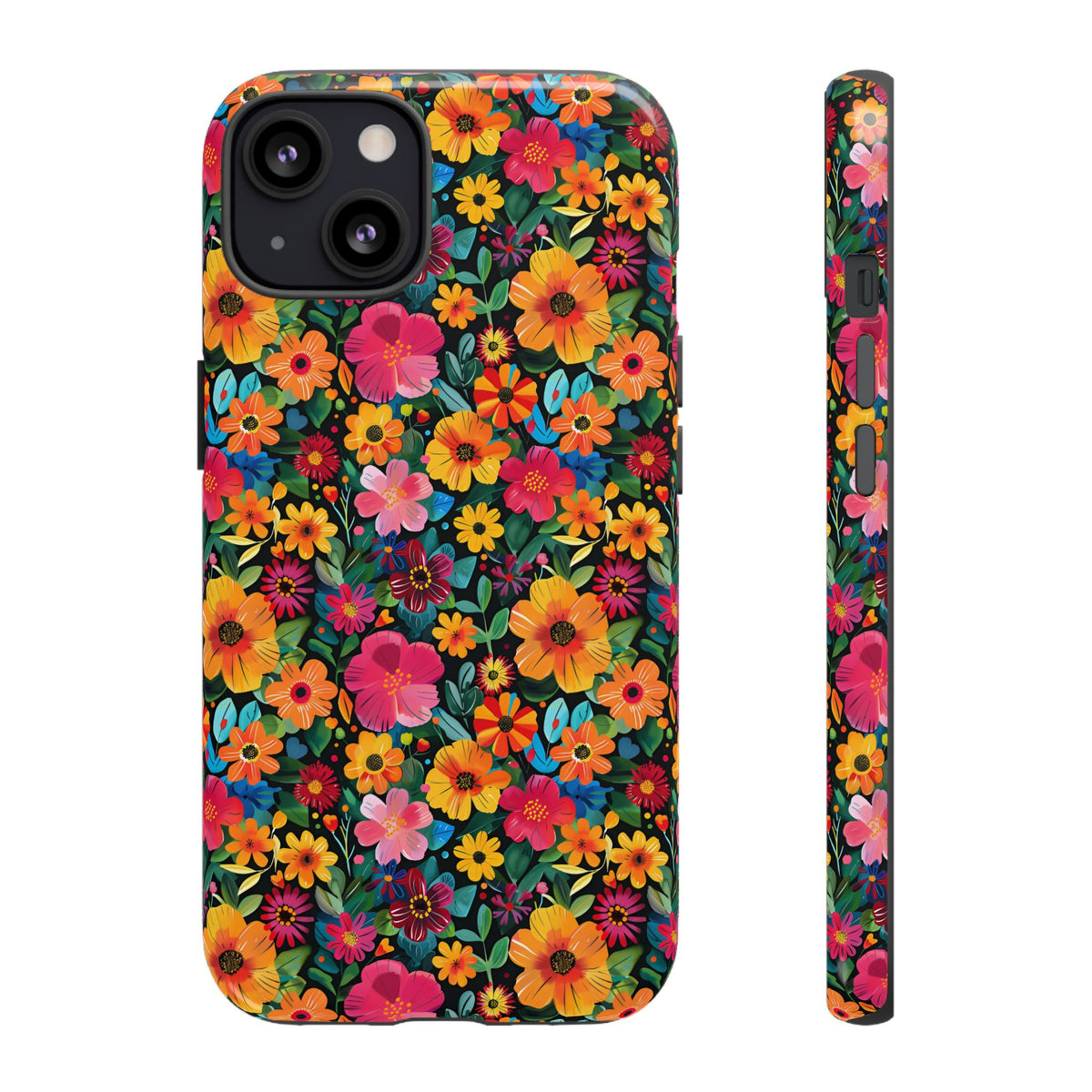 Frida Kahlo's Flower Phone Case – Artistic Elegance for Your Phone 8