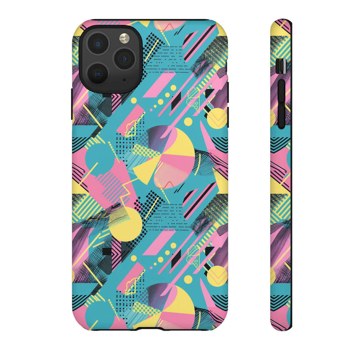 Retro 80s Seamless Phone Case – Vintage Style Meets Modern Protection 083