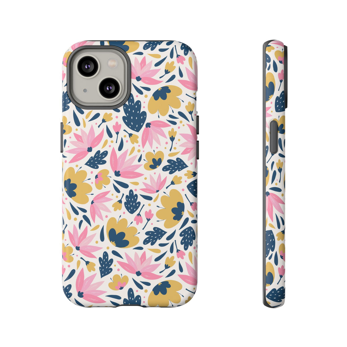 Colorful Little Flower Design Phone Case – Bright and Cheerful Floral Phone Cover 3