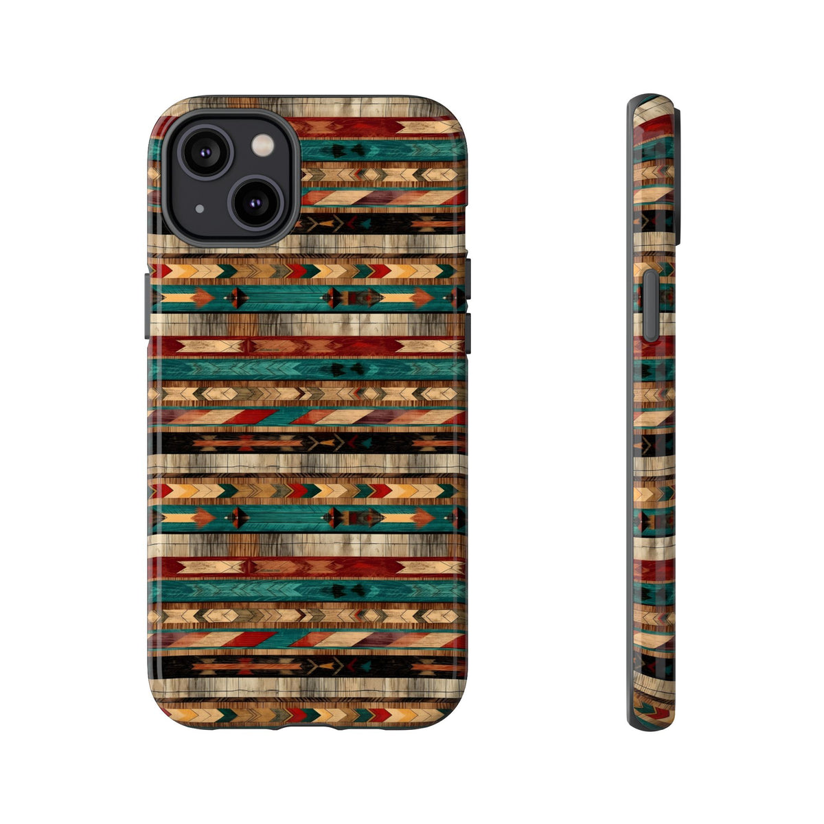 Vintage Western Seamless Design Phone Case – Classic and Timeless Western Style 2