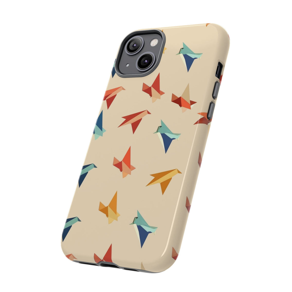 Birds Seamless Pattern Phone Case – Elegant and Timeless Avian Design 4