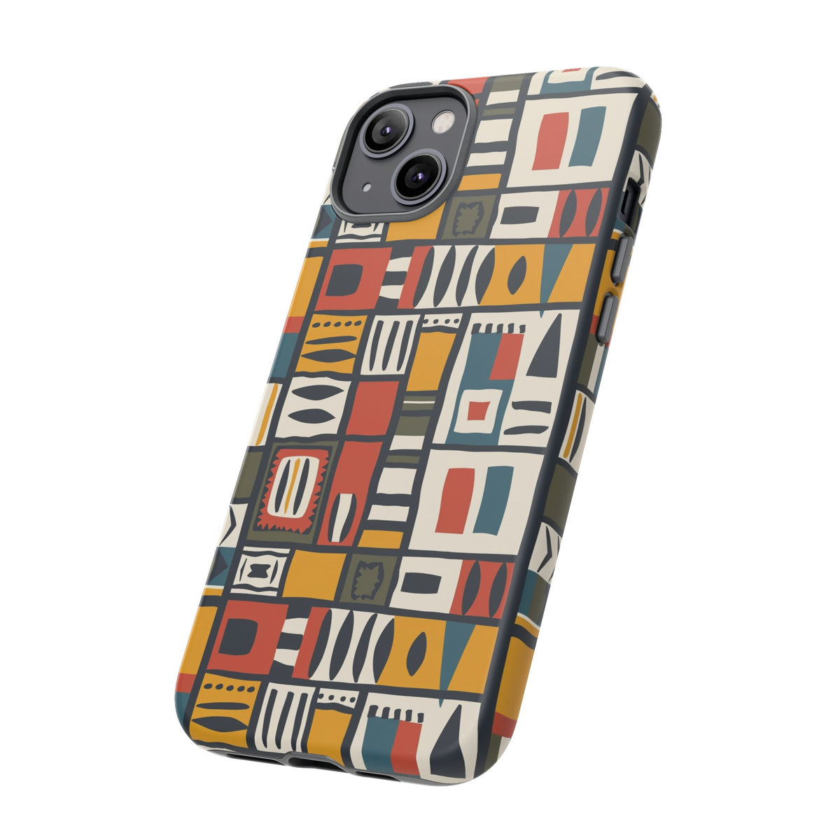 Stylish African Pattern Phone Case – Unique and Vibrant Protection 013