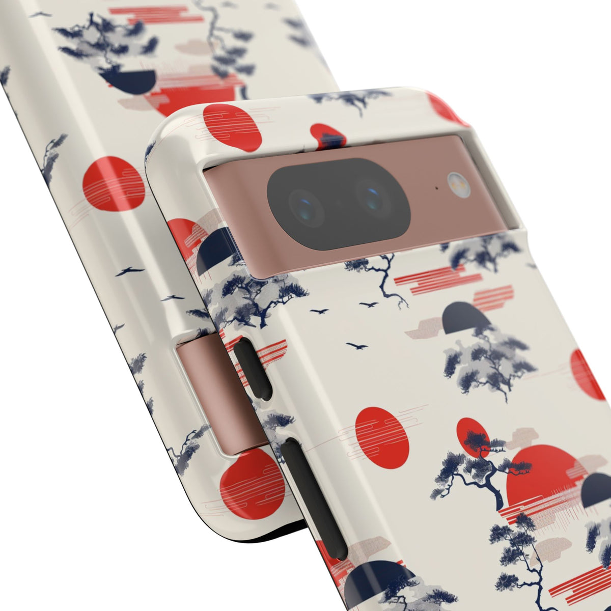 Japanese Pattern Phone Case – Elegant & Timeless Design for Your Phone 047