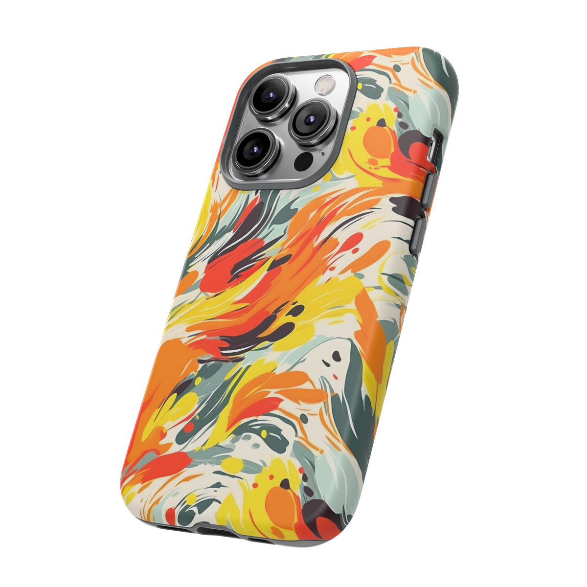 Abstract Painting Design Phone Case – Modern Art-Inspired Phone Cover 5