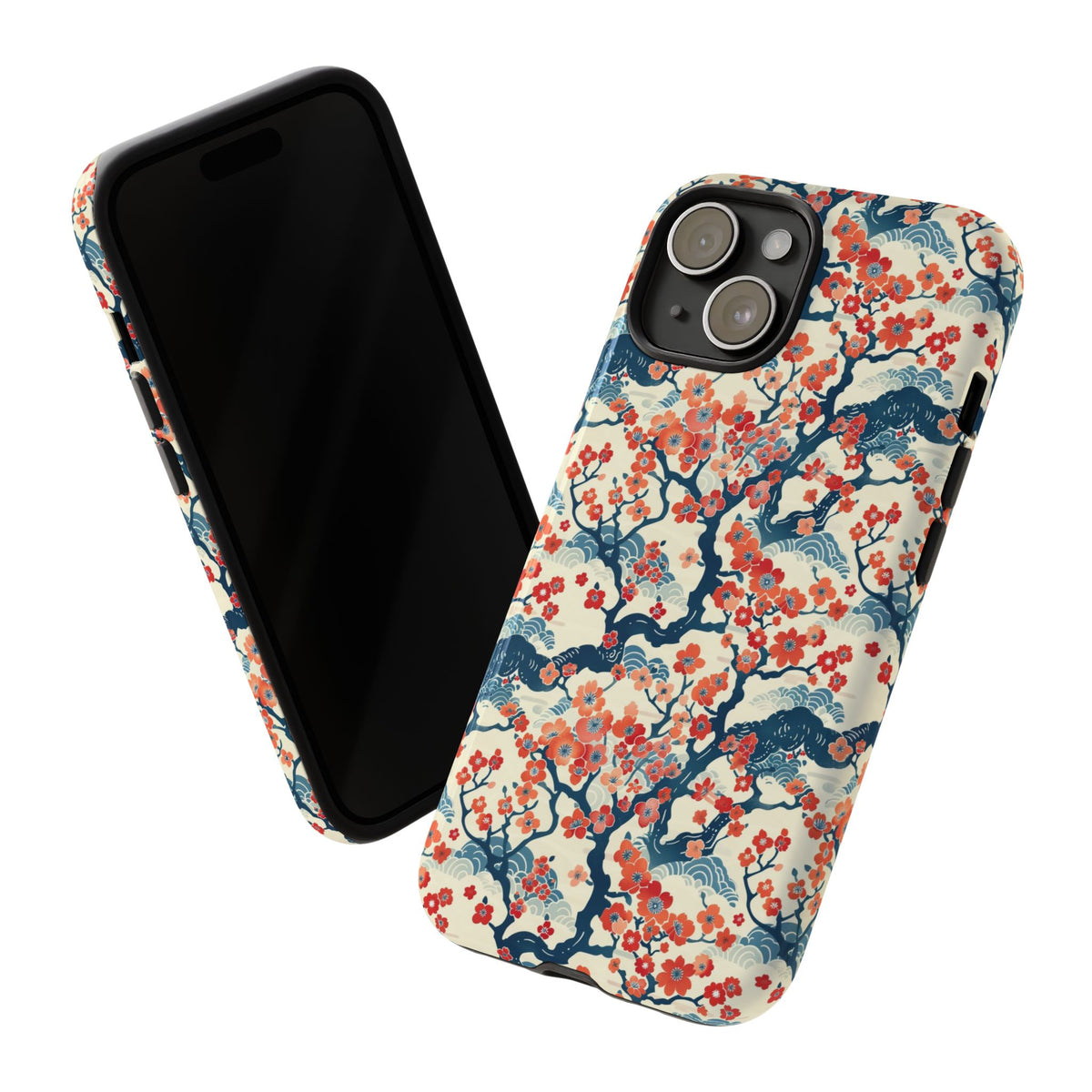 Japanese Pattern Phone Case – Elegant & Timeless Design for Your Phone 104