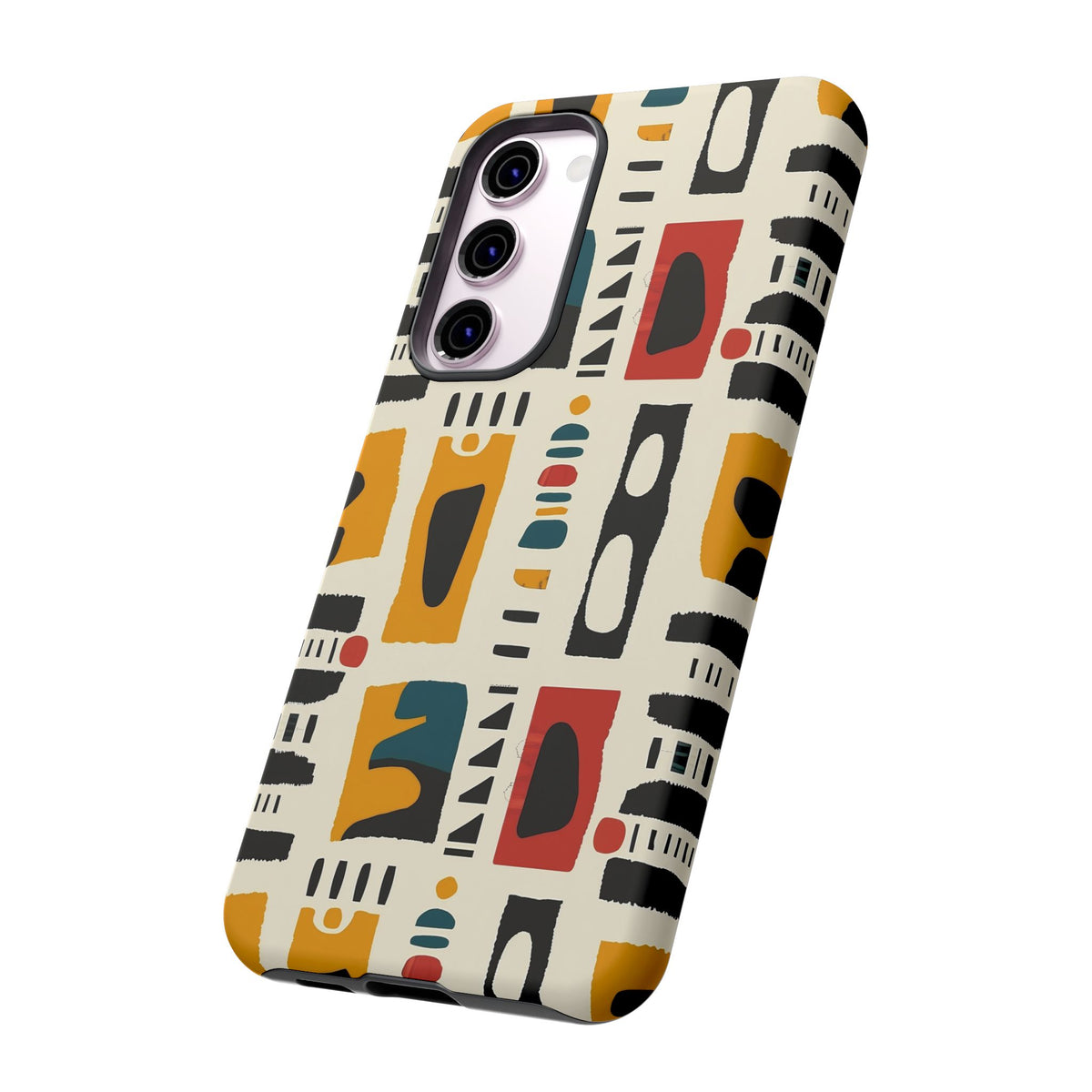 Stylish African Pattern Phone Case – Unique and Vibrant Protection 260