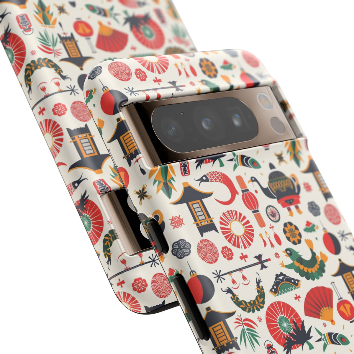 Japanese Pattern Phone Case – Elegant & Timeless Design for Your Phone 461