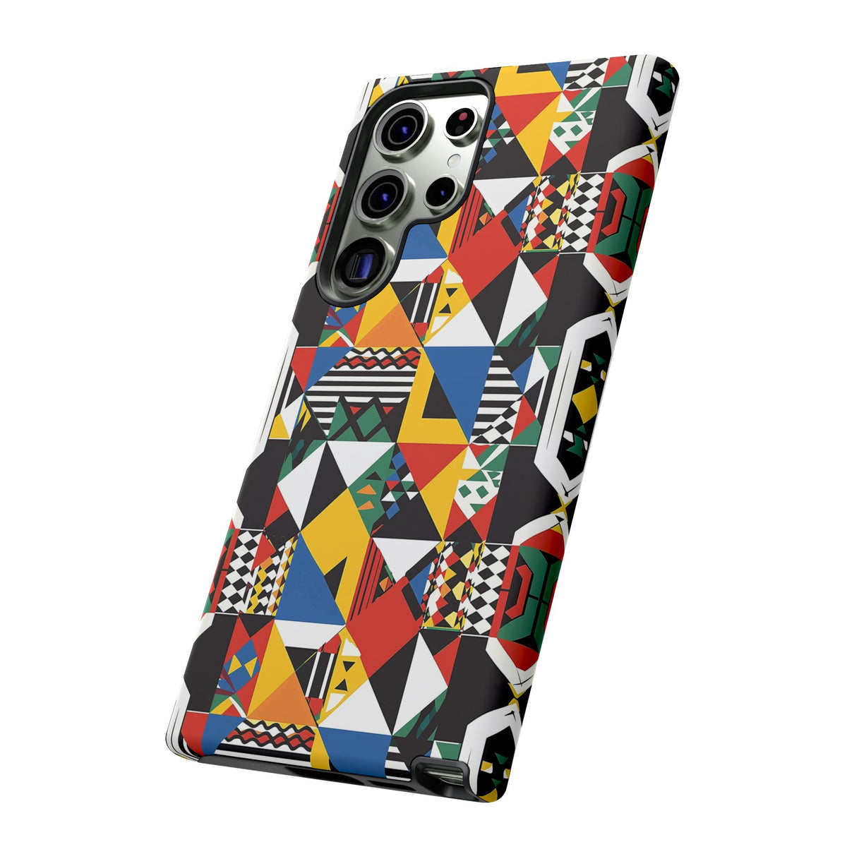 Stylish African Pattern Phone Case – Unique and Vibrant Protection 182