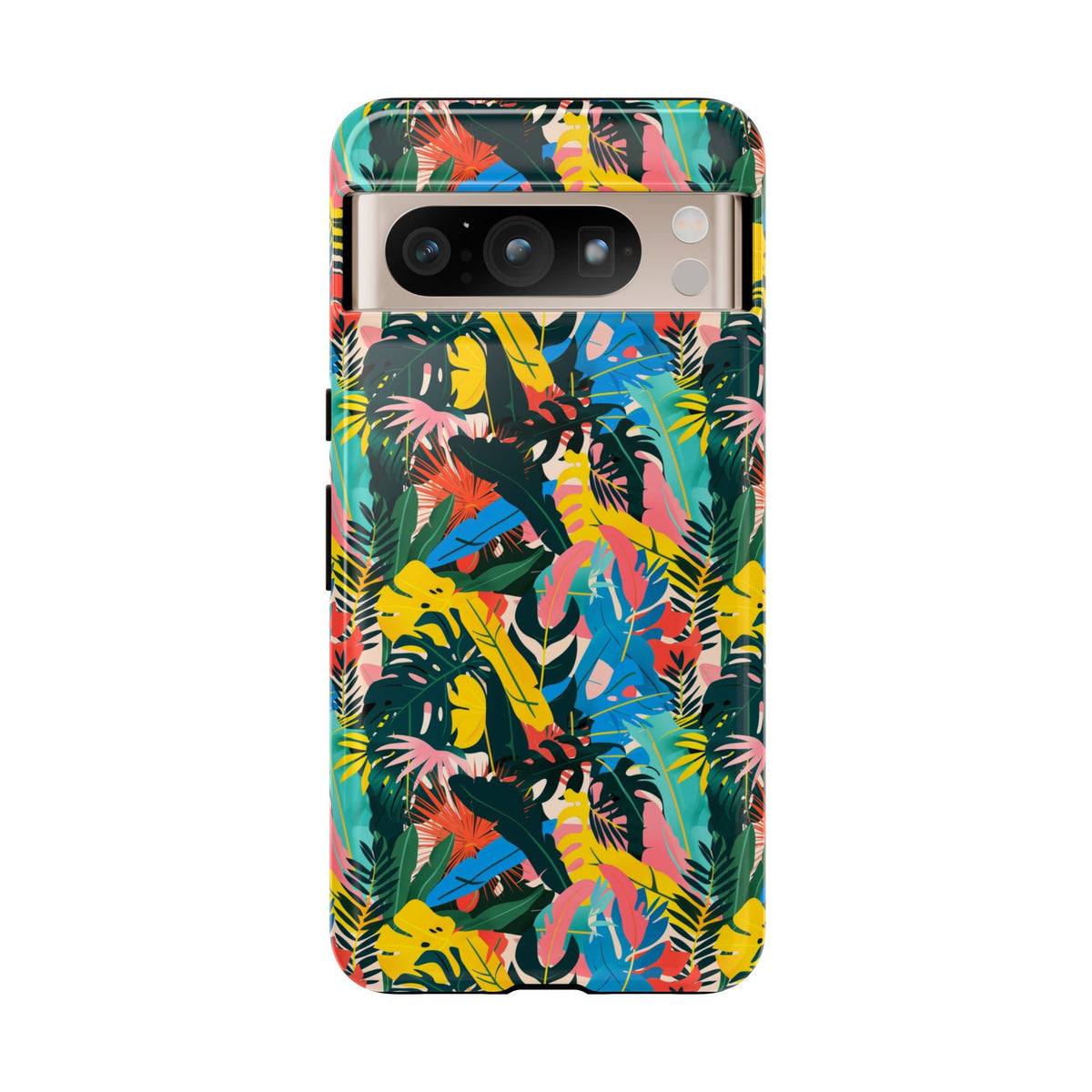 Jungle Pattern Phone Case – Exotic & Lush Design for Your Phone 346