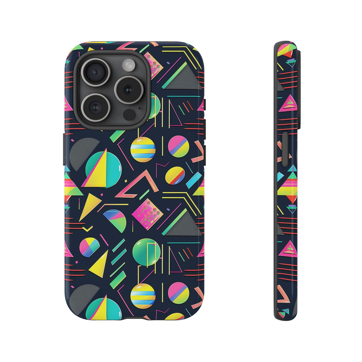 Retro 80s Seamless Phone Case – Vintage Style Meets Modern Protection 181