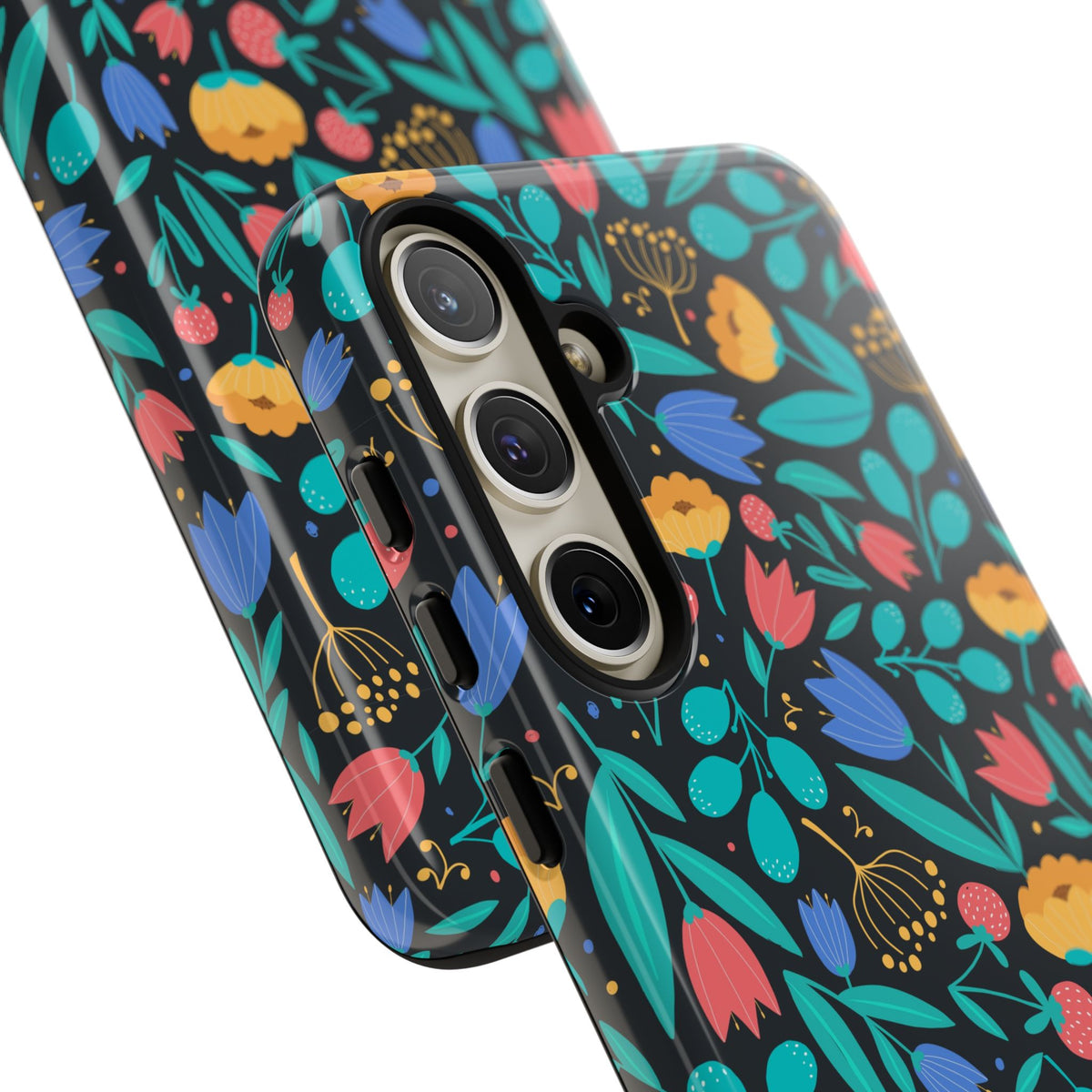 Colorful Little Flower Design Phone Case – Bright and Cheerful Floral Phone Cover