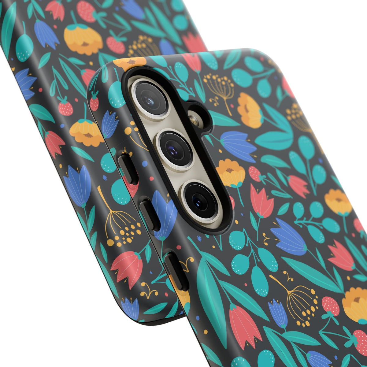 Colorful Little Flower Design Phone Case – Bright and Cheerful Floral Phone Cover