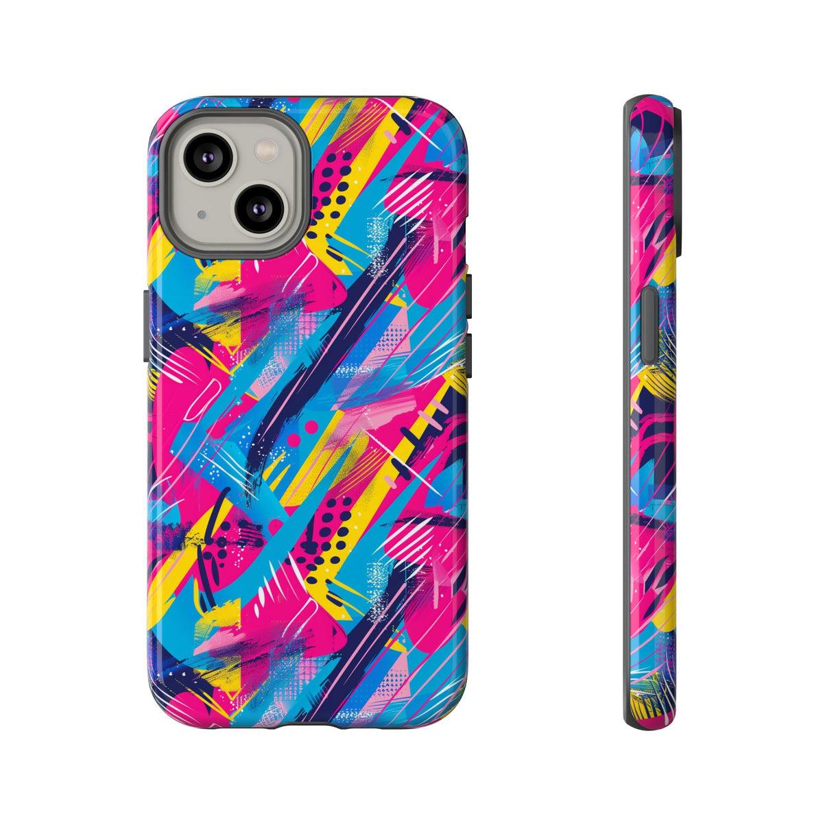 Retro 80s Seamless Phone Case – Vintage Style Meets Modern Protection 103