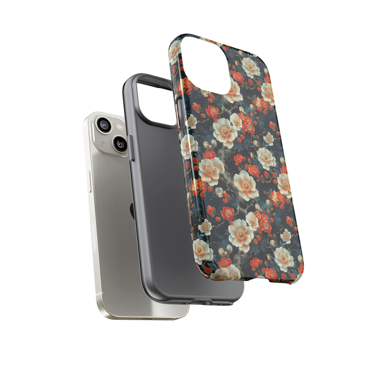 Japanese Pattern Phone Case – Elegant & Timeless Design for Your Phone 111