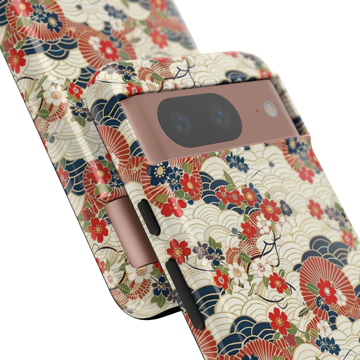 Japanese Pattern Phone Case – Elegant & Timeless Design for Your Phone 124