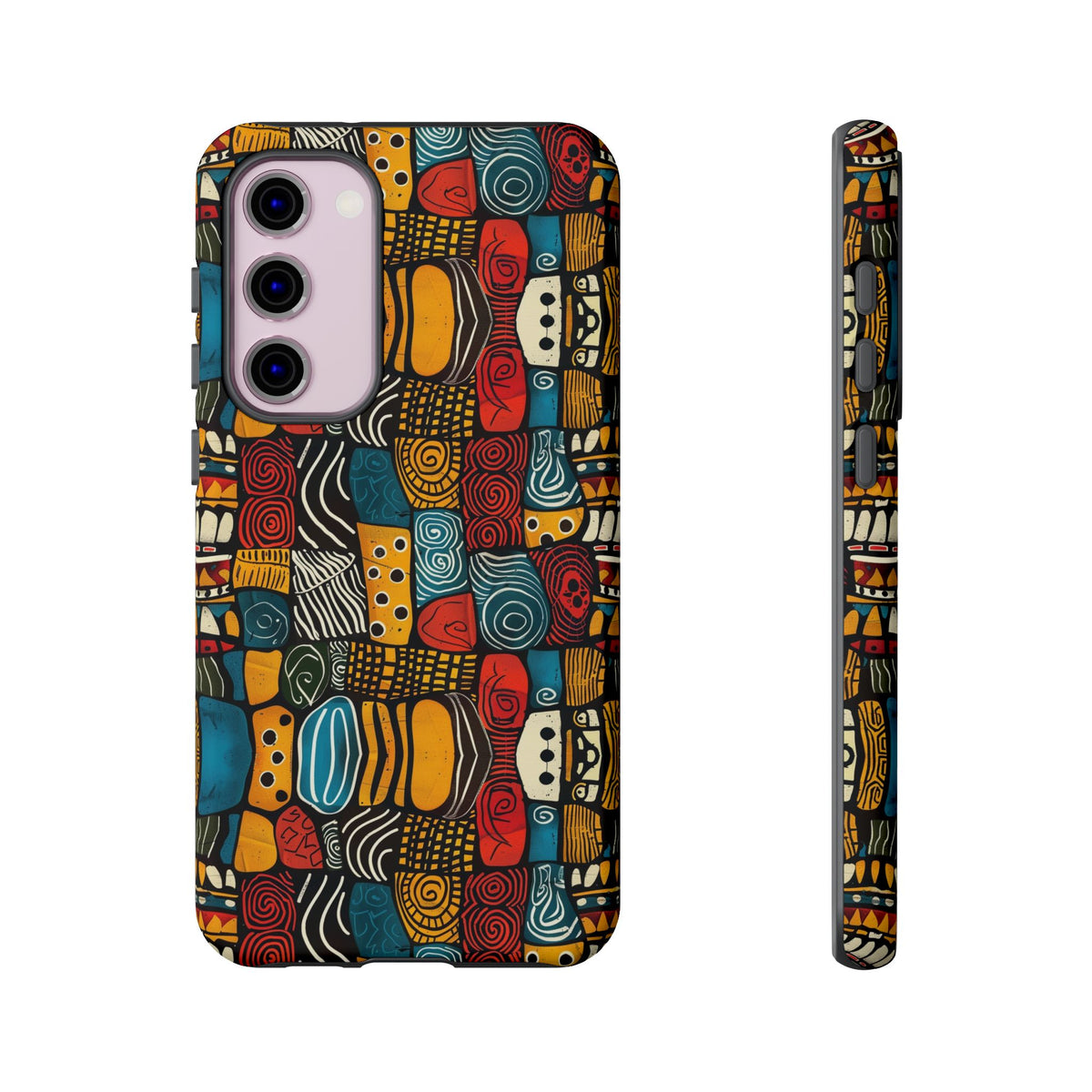 Stylish African Pattern Phone Case – Unique and Vibrant Protection 159