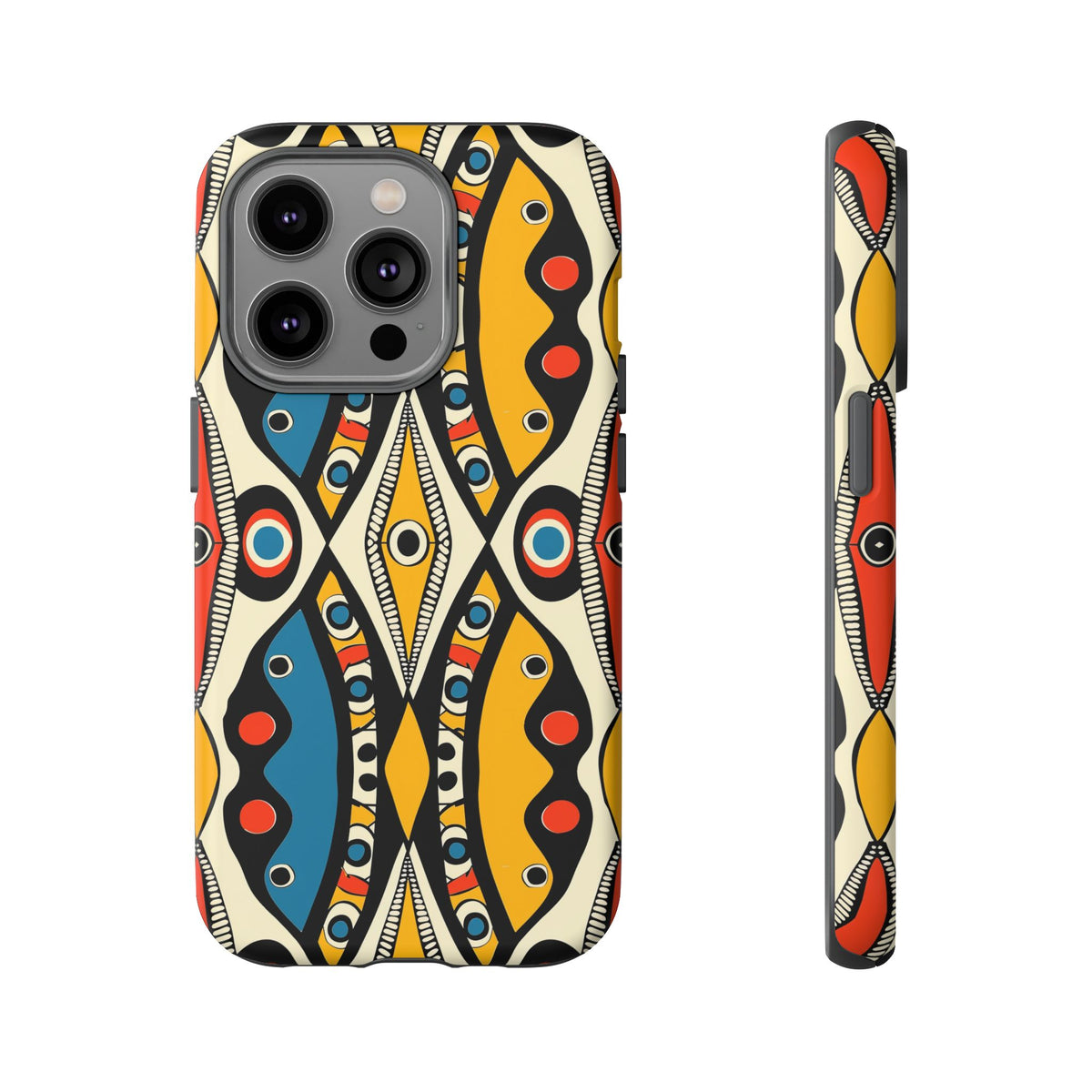 Stylish African Pattern Phone Case – Unique and Vibrant Protection 180