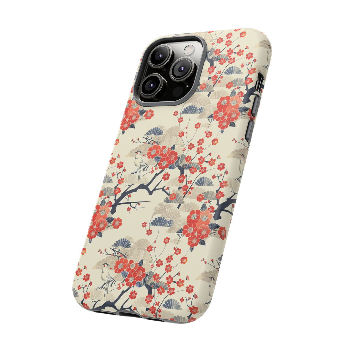 Japanese Pattern Phone Case – Elegant & Timeless Design for Your Phone 031