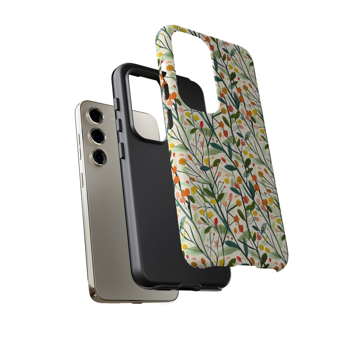 Spring Pattern Phone Case – Fresh & Vibrant Design for Your Phone 598