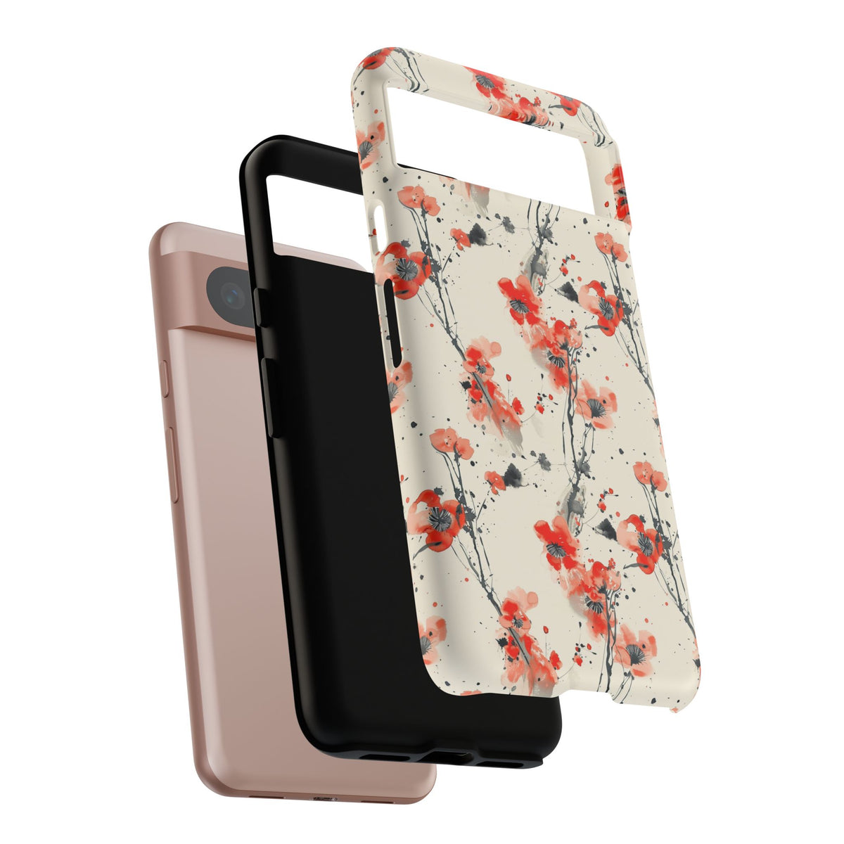 Japanese Pattern Phone Case – Elegant & Timeless Design for Your Phone 045