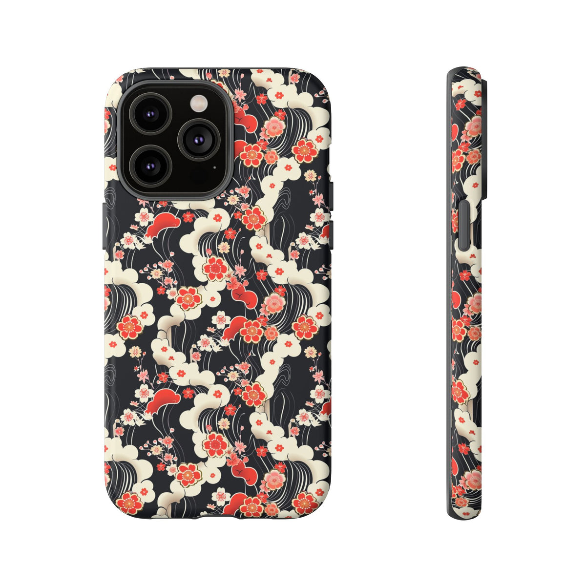 Japanese Pattern Phone Case – Elegant & Timeless Design for Your Phone 478