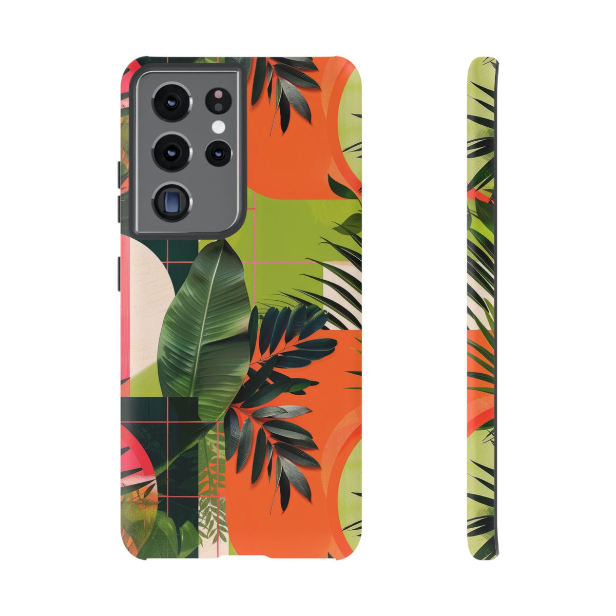 Jungle Collage Phone Case – Vibrant & Durable Nature-Inspired Protection