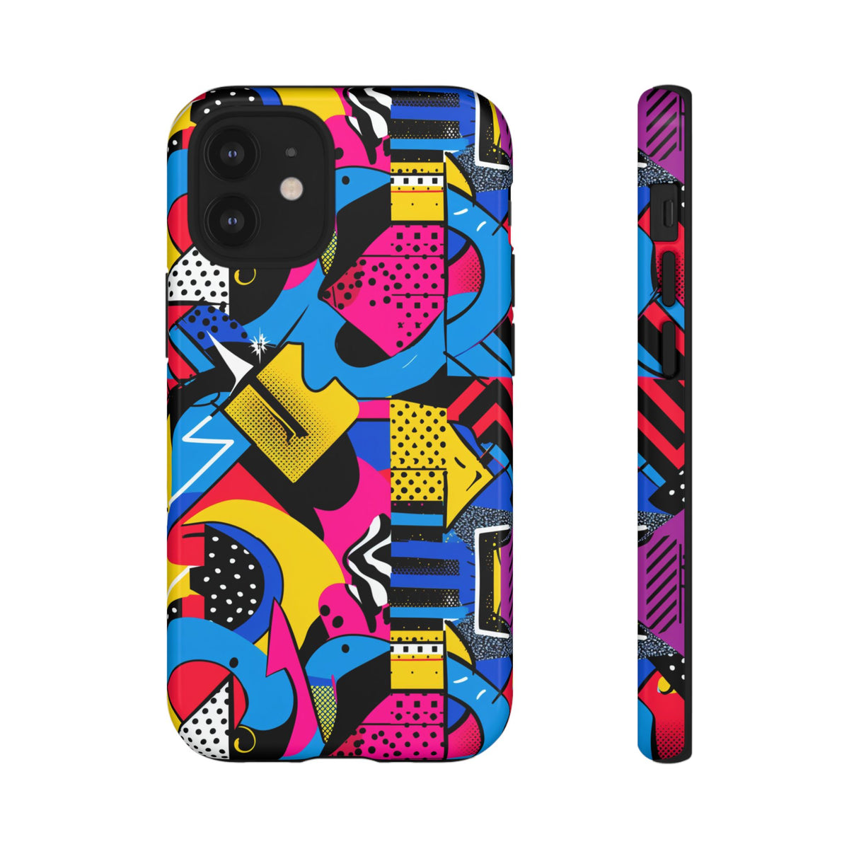 Retro 80s Seamless Phone Case – Vintage Style Meets Modern Protection