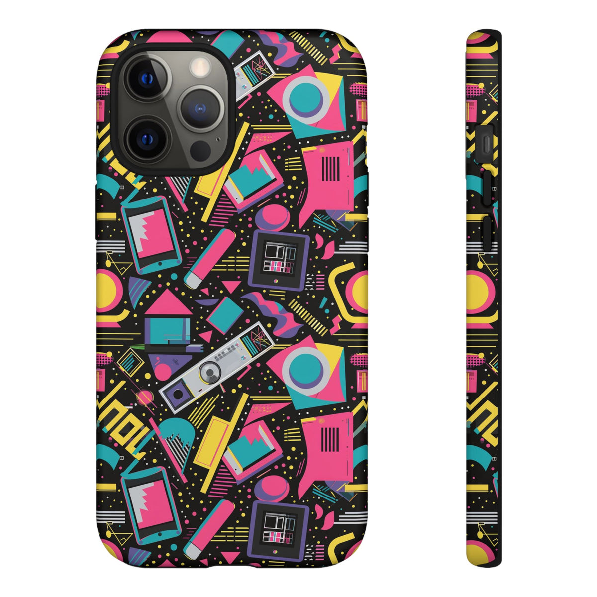 Retro 80s Seamless Phone Case – Vintage Style Meets Modern Protection 192