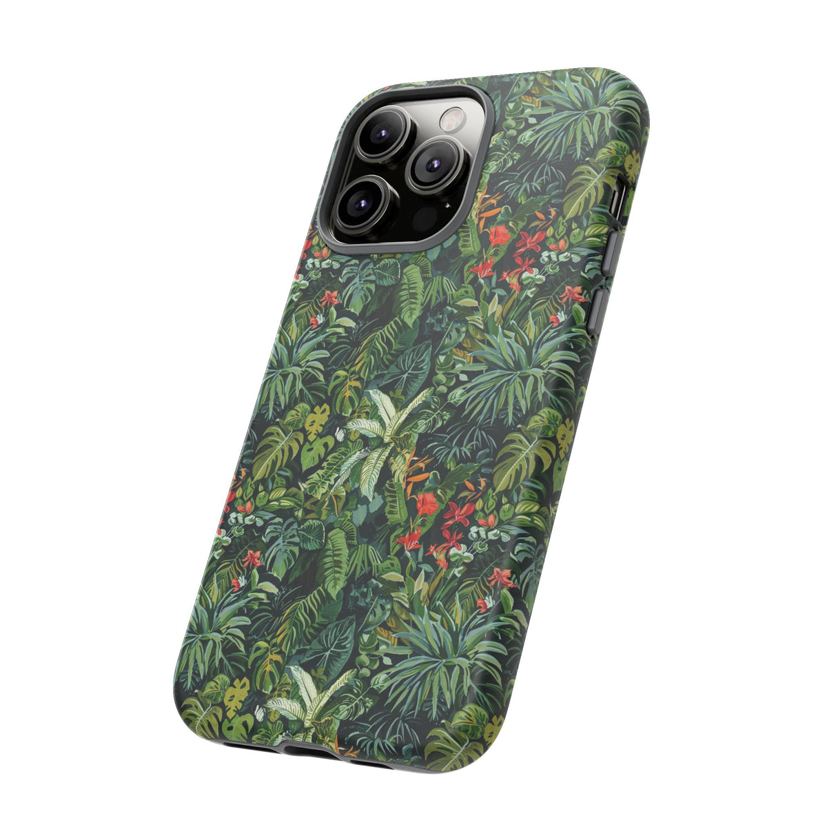 Jungle Pattern Phone Case – Exotic & Lush Design for Your Phone 323