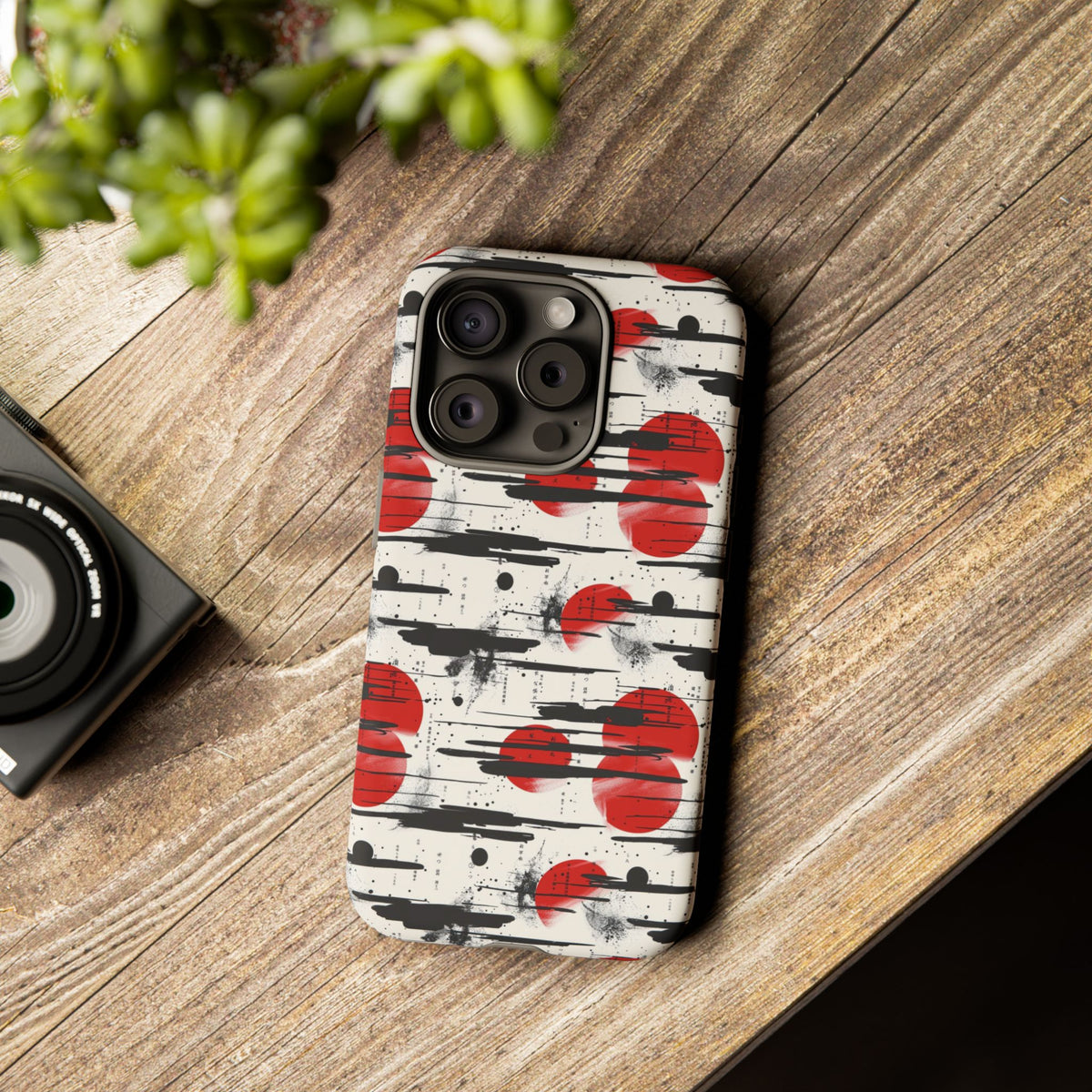 Japanese Pattern Phone Case – Elegant & Timeless Design for Your Phone 053