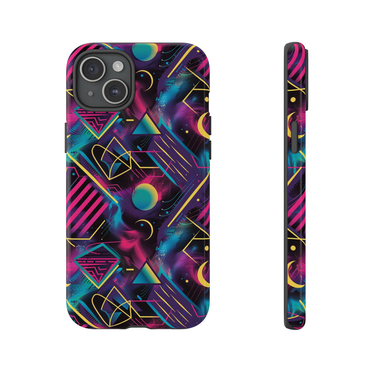 Retro 80s Seamless Phone Case – Vintage Style Meets Modern Protection 076