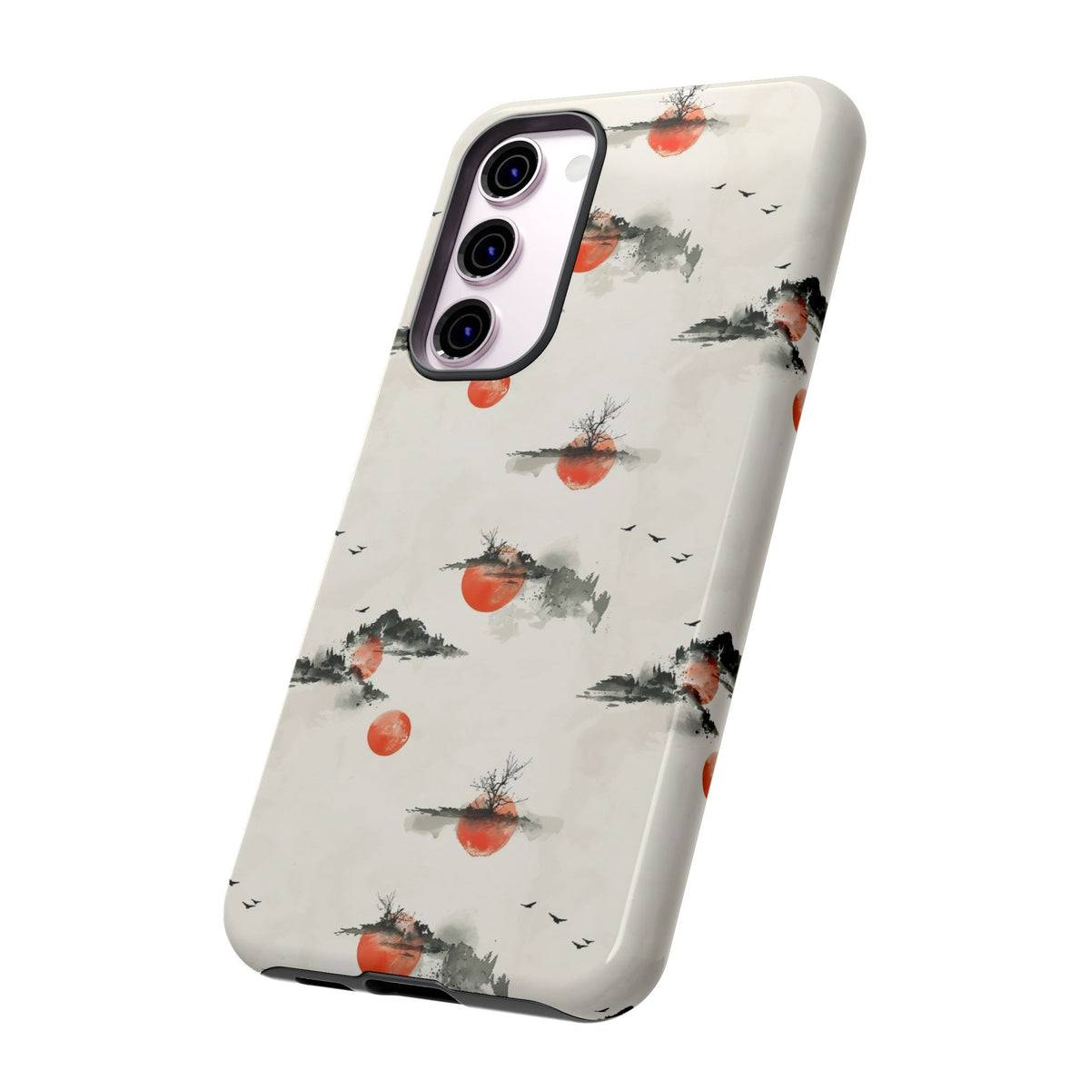 Japanese Pattern Phone Case – Elegant & Timeless Design for Your Phone 502