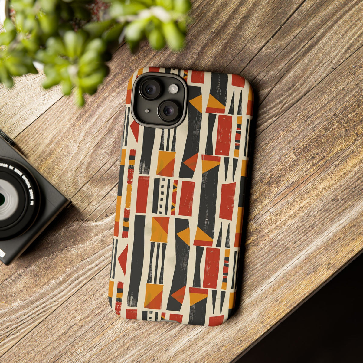 Stylish African Pattern Phone Case – Unique and Vibrant Protection 161