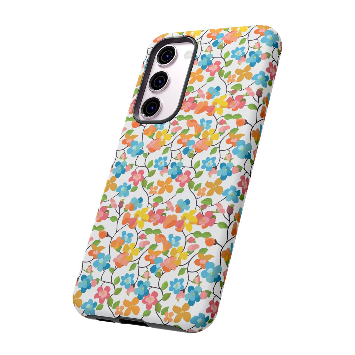 Spring Pattern Phone Case – Fresh & Vibrant Design for Your Phone 407