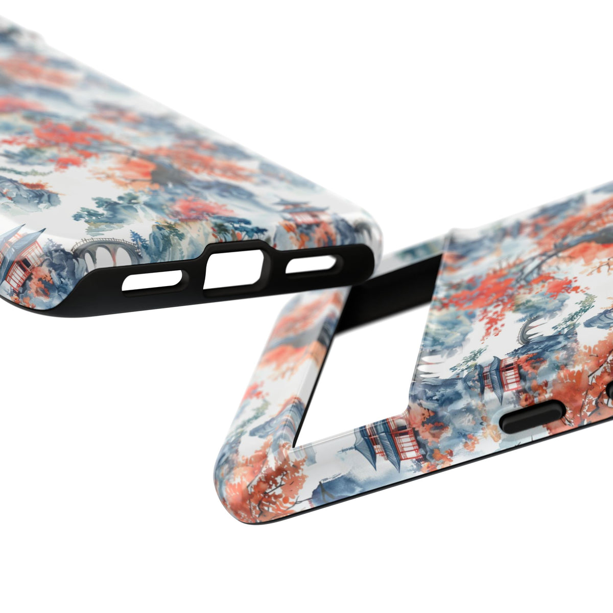 Japanese Pattern Phone Case – Elegant & Timeless Design for Your Phone 043