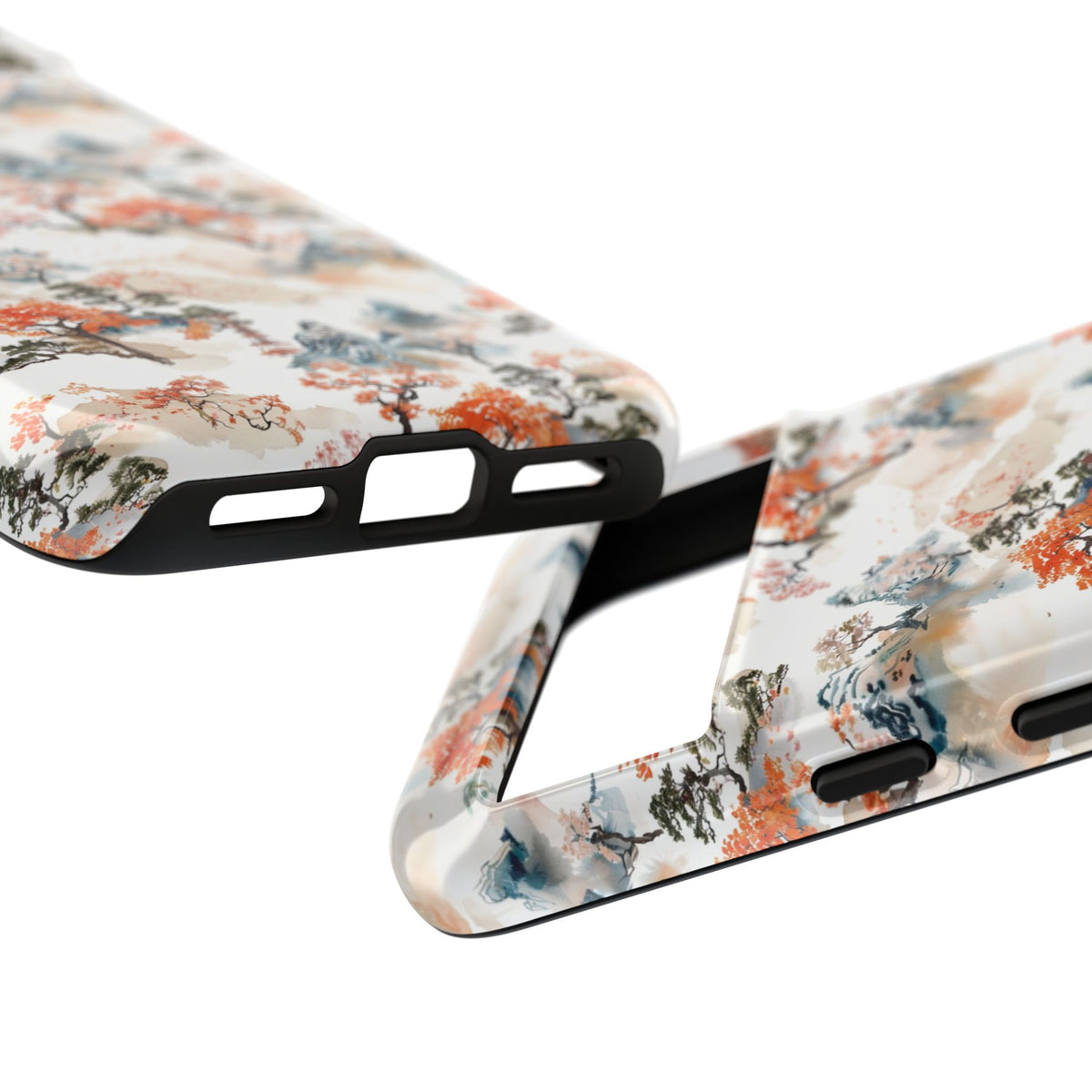 Japanese Pattern Phone Case – Elegant & Timeless Design for Your Phone 506